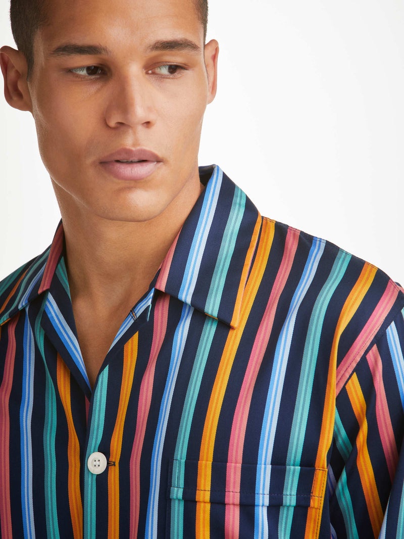 Men's Classic Fit Pyjamas Wellington 56 Cotton Multi - 5