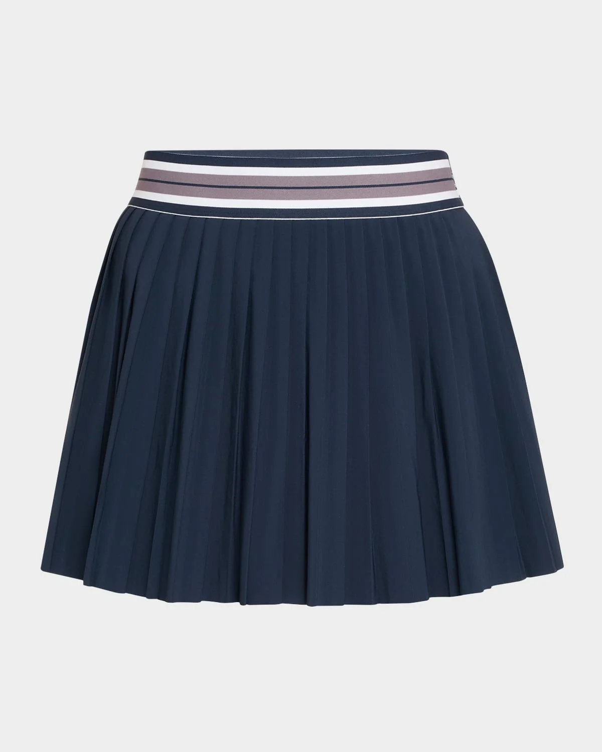 If You Pleats Tipped Elastic Mini Skirt - 1