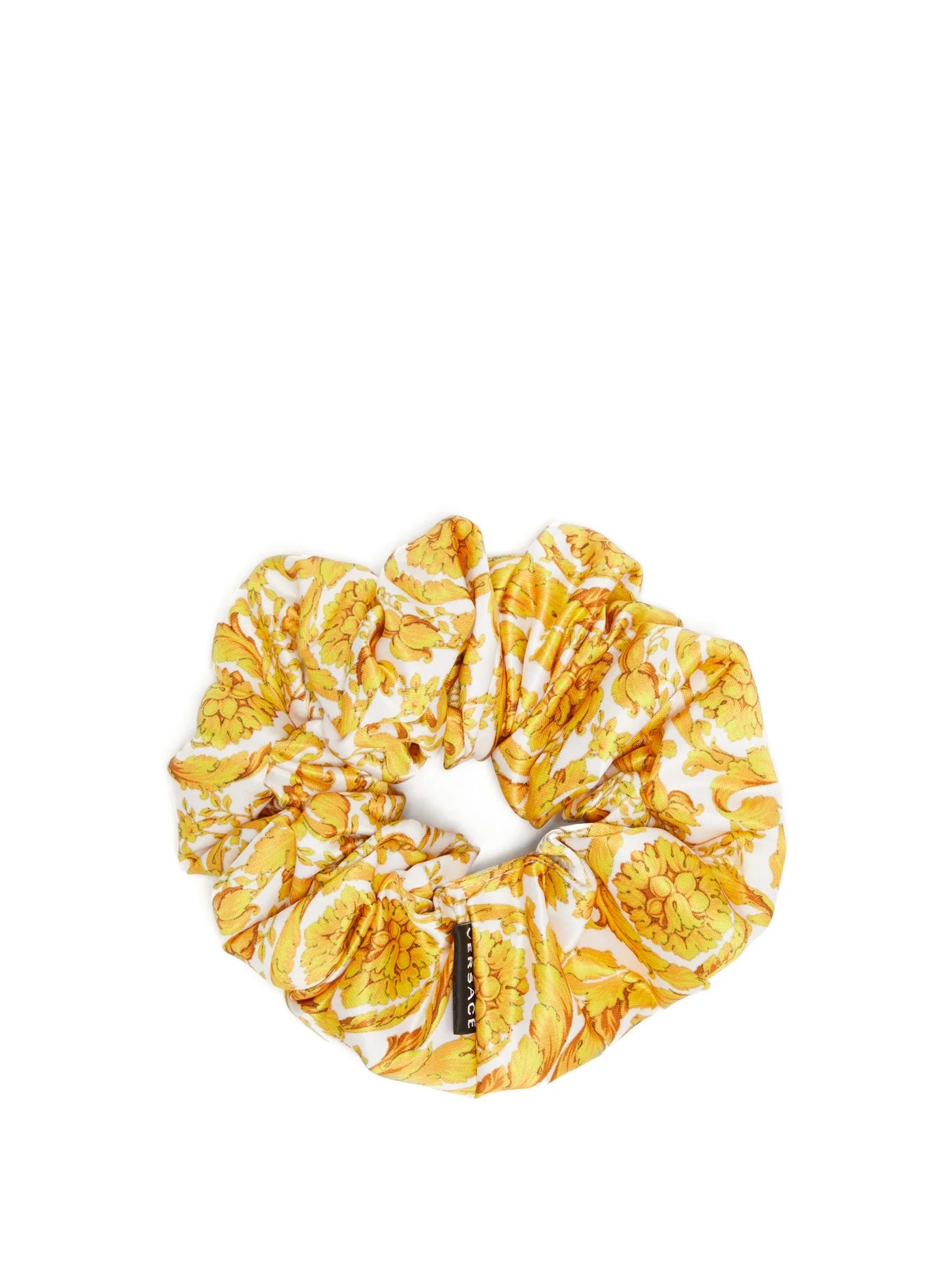 Baroque-print scrunchie - 1