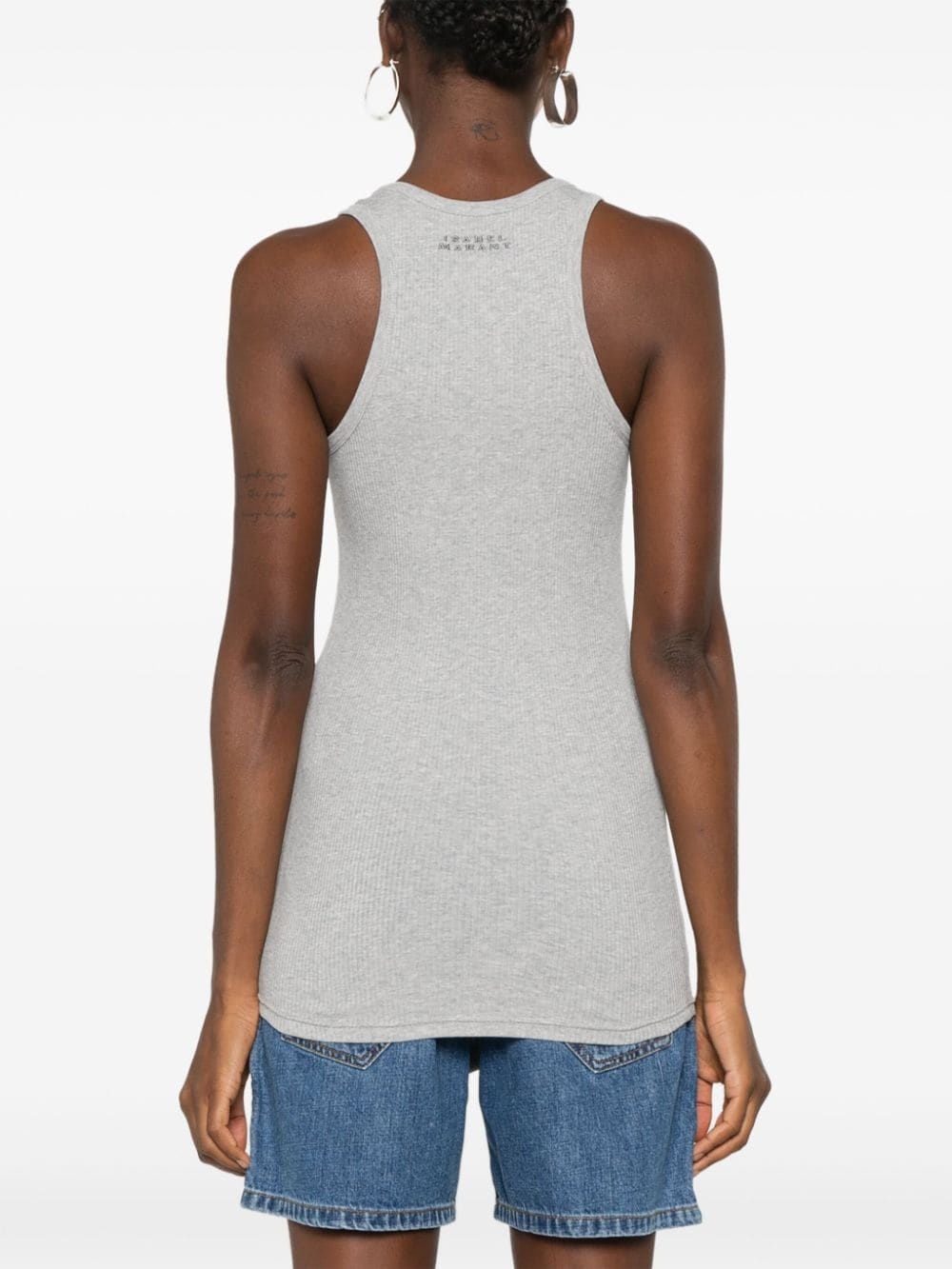 Tysha ribbed tank top - 4