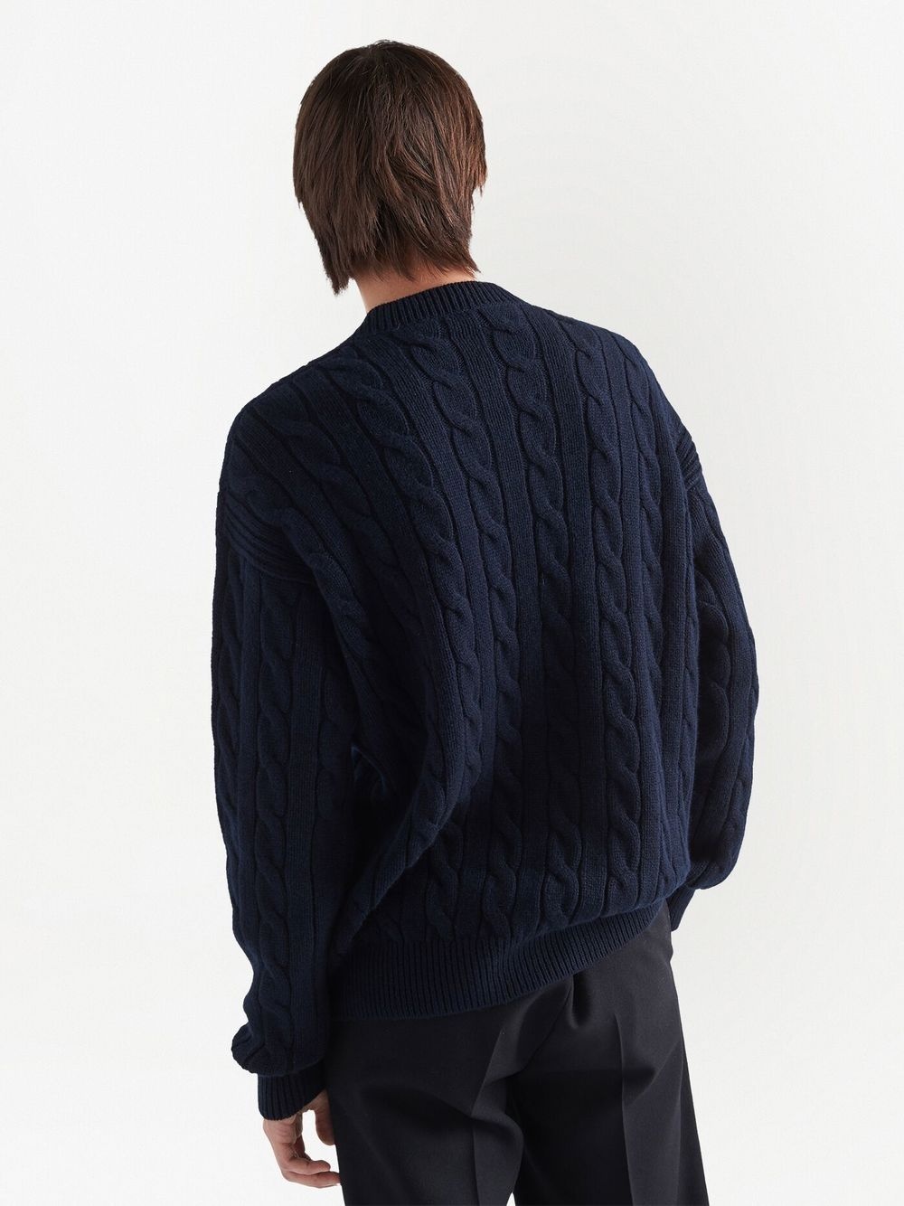 cable-knit cashmere sweater - 4