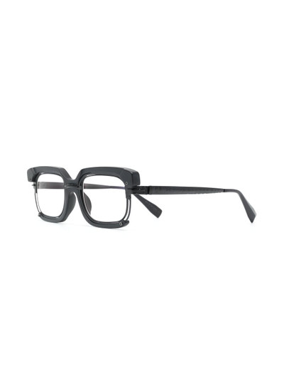 Kuboraum square-frame glasses outlook