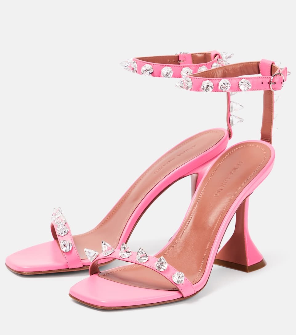 Julia embellished leather sandals - 5