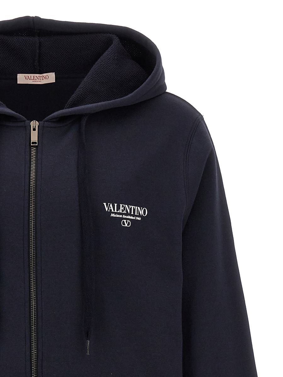 Valentino Garavani VALENTINO GARAVANI VALENTINO LOGO PRINT HOODIE - 3