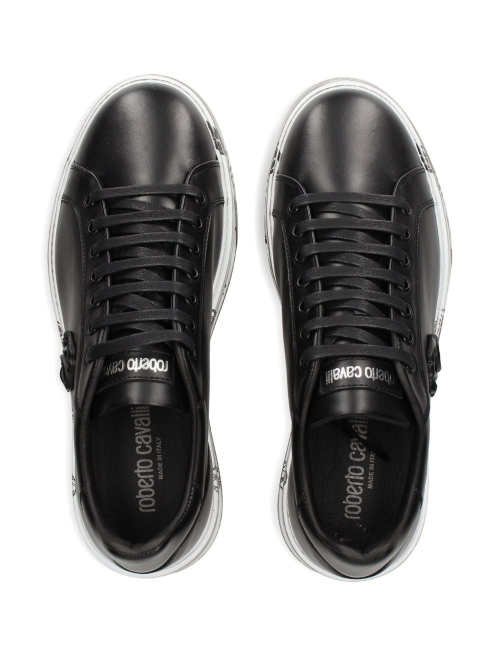logo-embellished sneakers - 3
