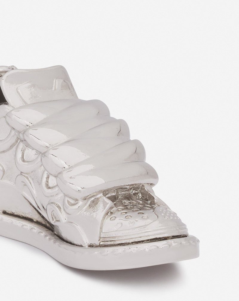 CURB SNEAKERS BRASS KEY RING 3