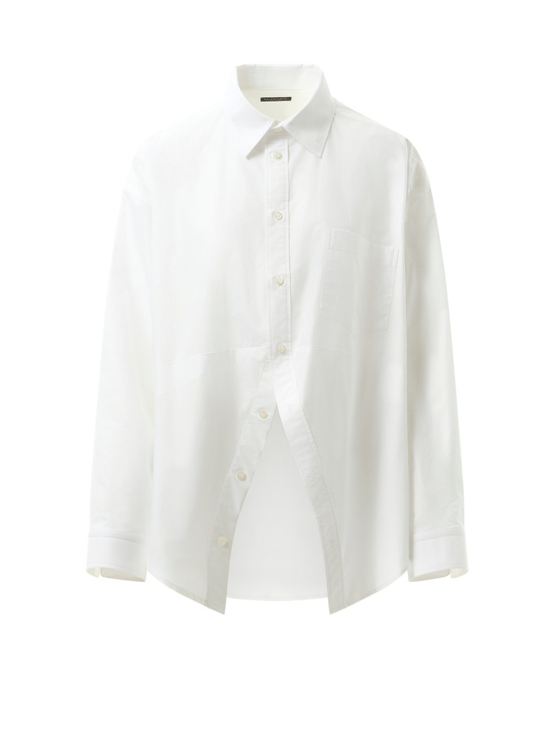 BALENCIAGA Swing Shirt in White outlook