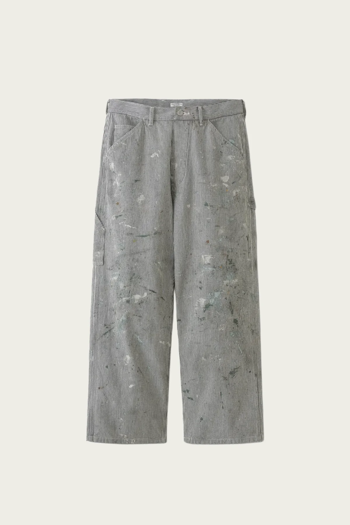Denim Painter Trousers - Hickory (Painted) - 1
