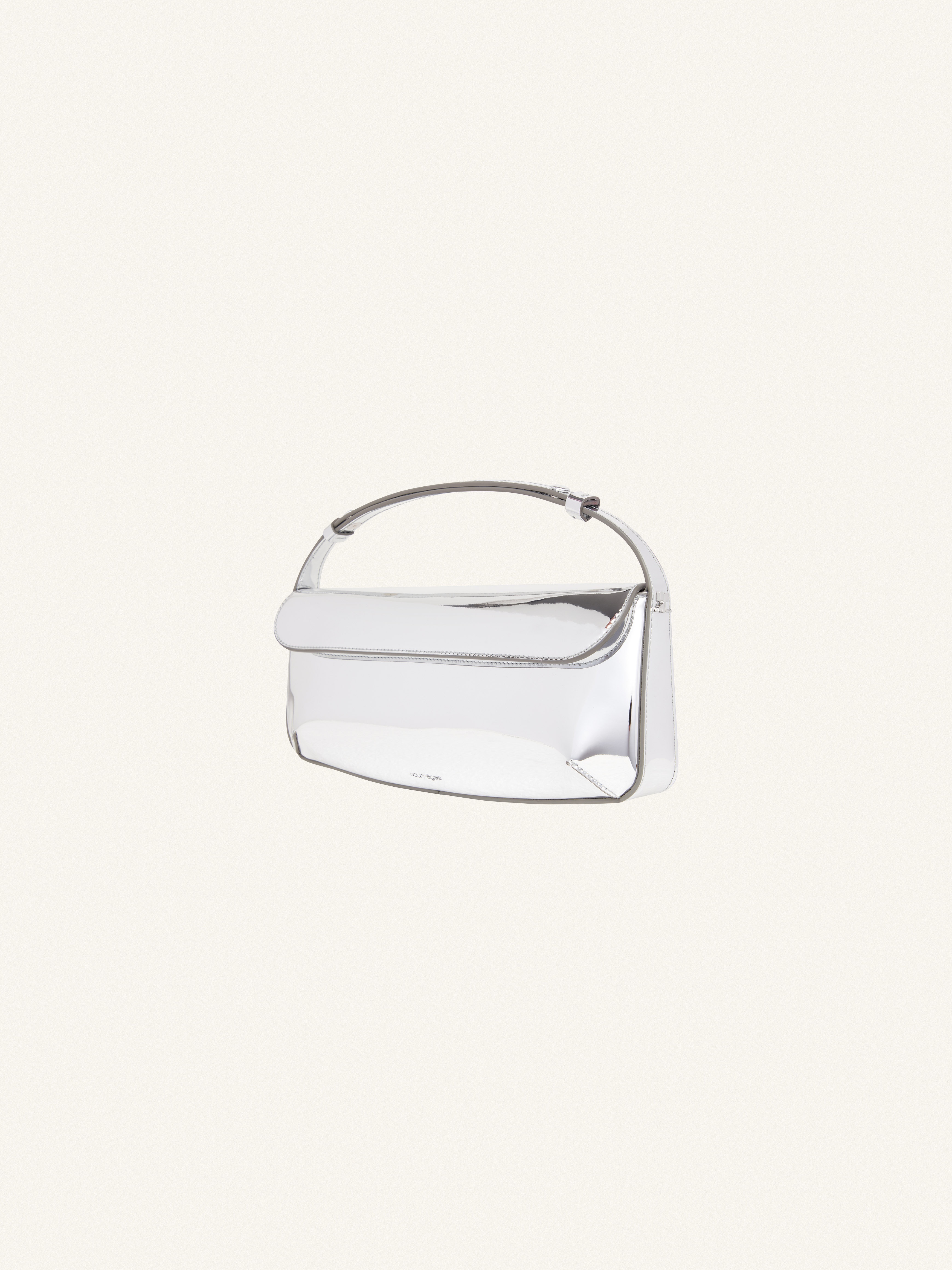 SLEEK MIRROR BAGUETTE BAG - 3