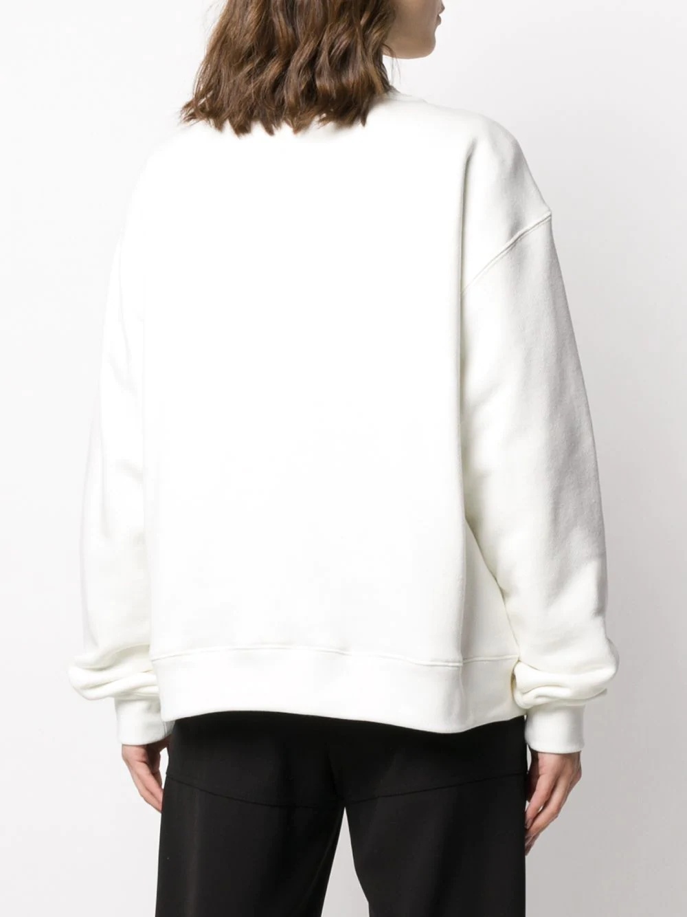 logo print sweatshirt - 4