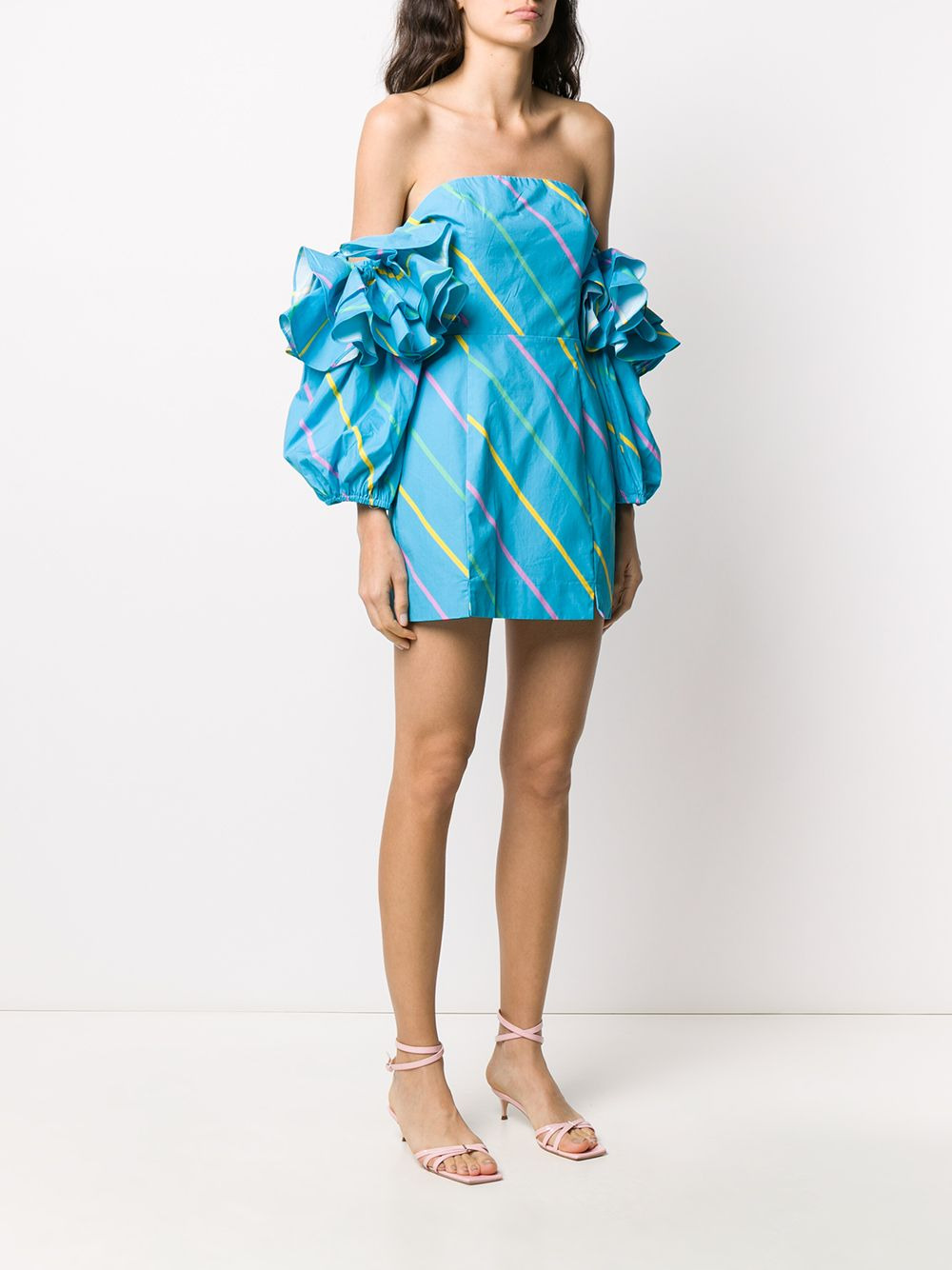 Bethany striped-print dress - 3