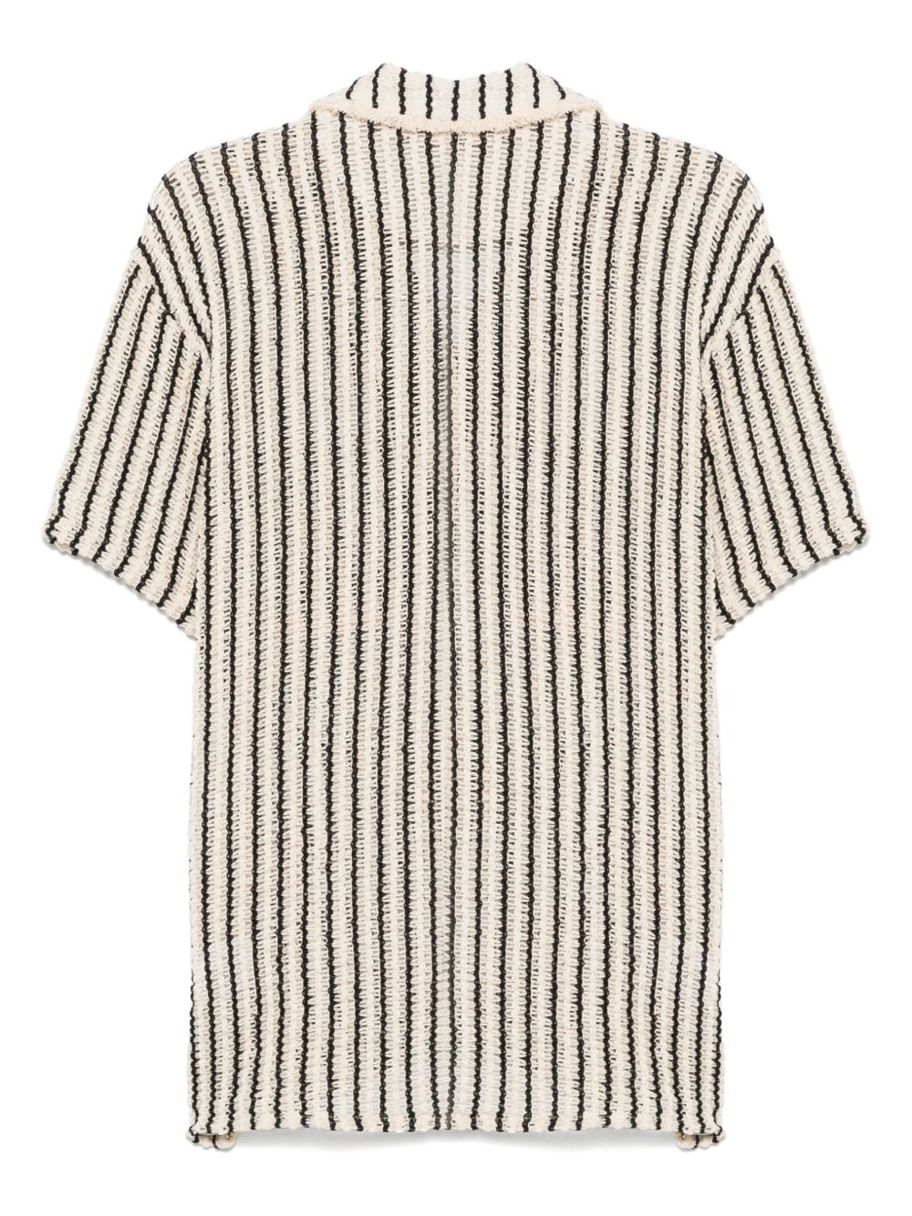 striped knitted shirt - 2