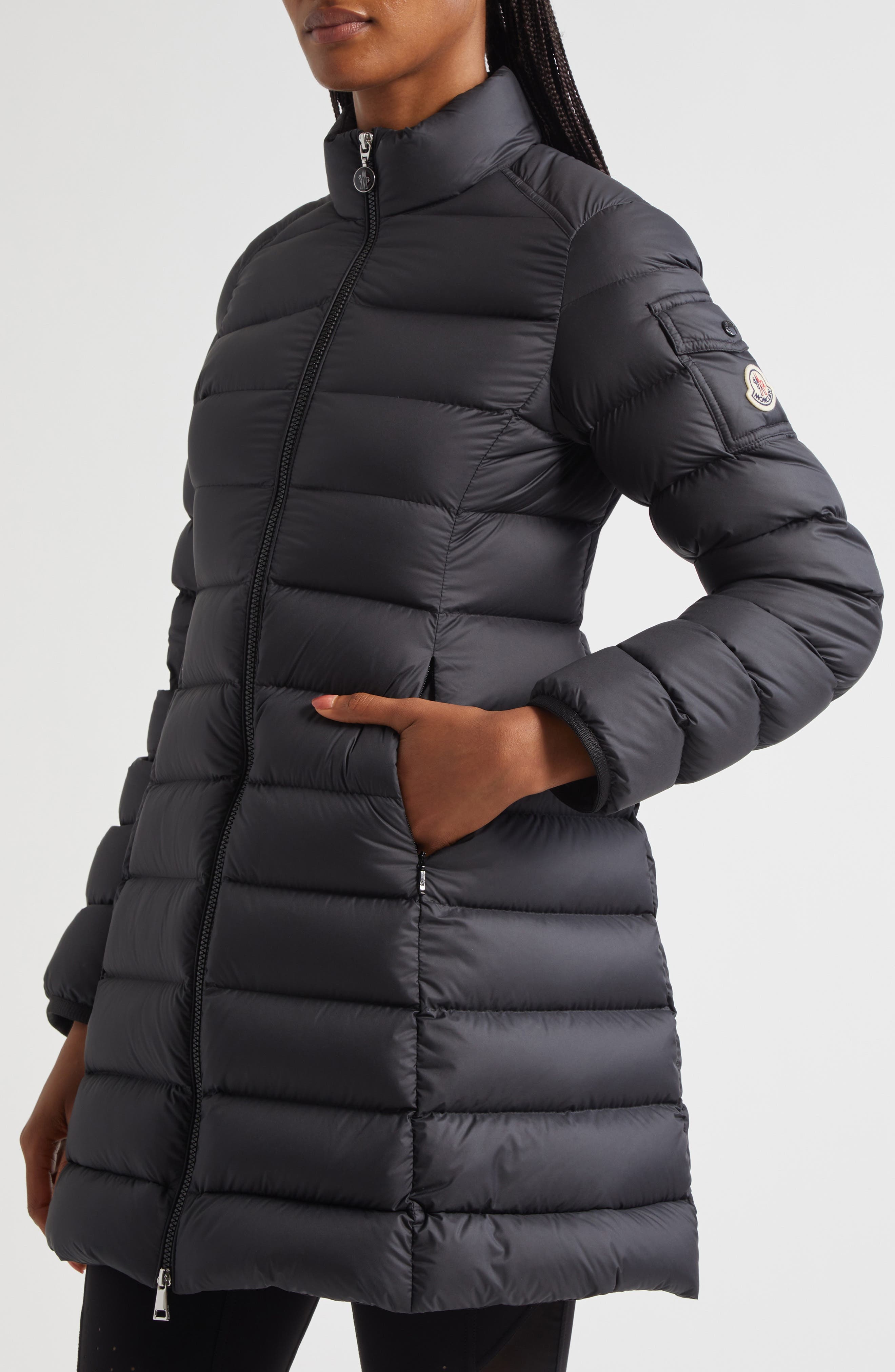 Moncler Igesse Down Puffer Coat in Black at Nordstrom - 5