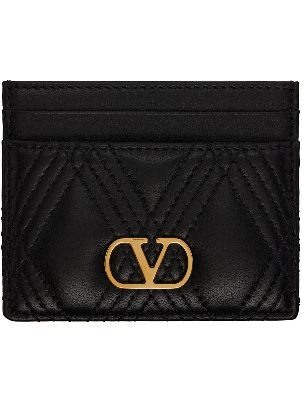 Black Quiltie 67 Card Holder - 1