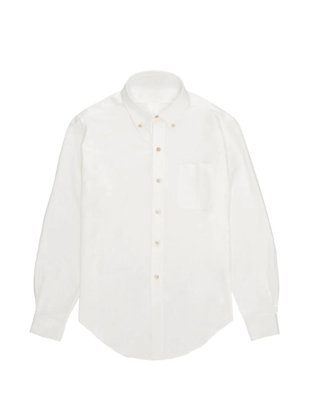 King patch-pocket oxford shirt - 1