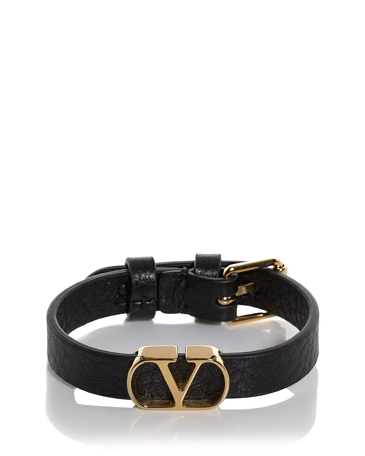 VLogo Leather Bracelet - 1
