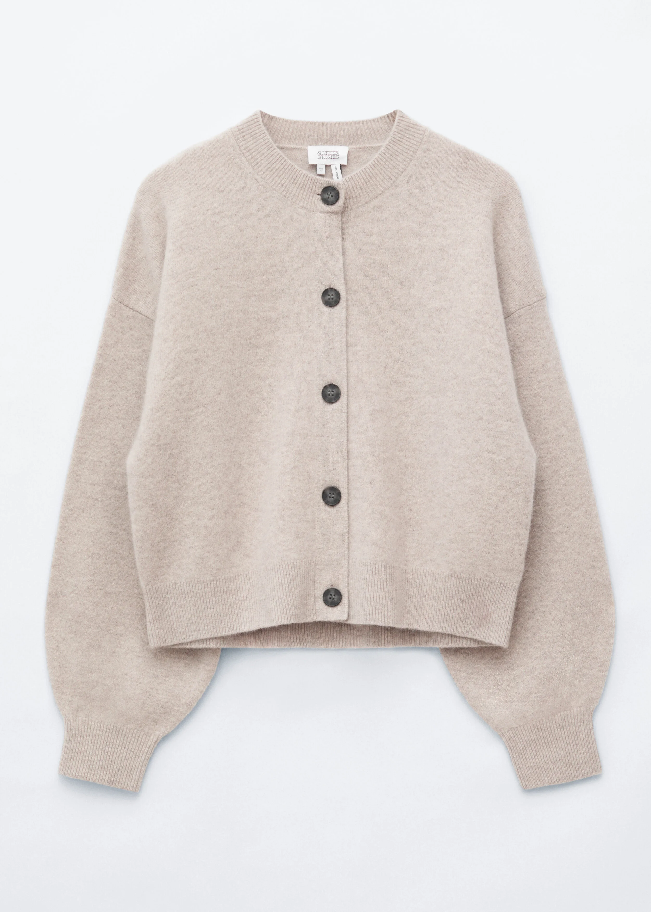 Boiled Merino Cardigan - 1