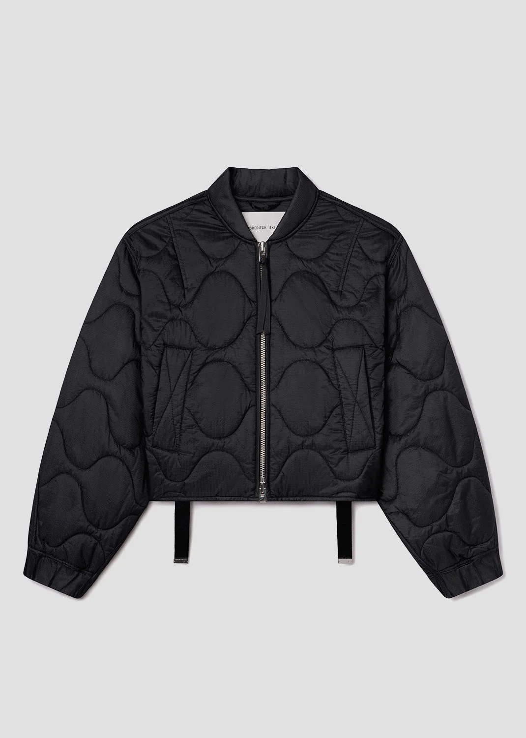 IONA QUILTED JACKET IN BLACK - 1
