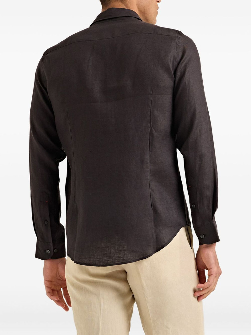 tailored linen shorts 3
