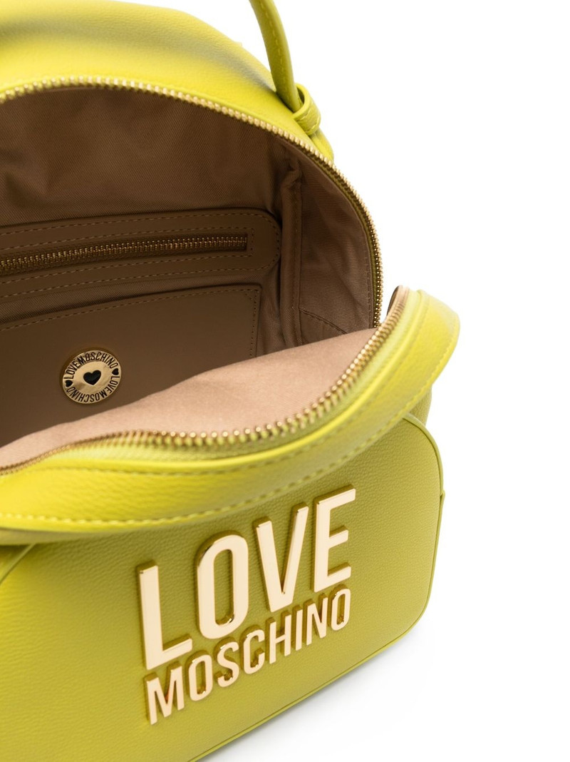 logo-plaque zip backpack 6