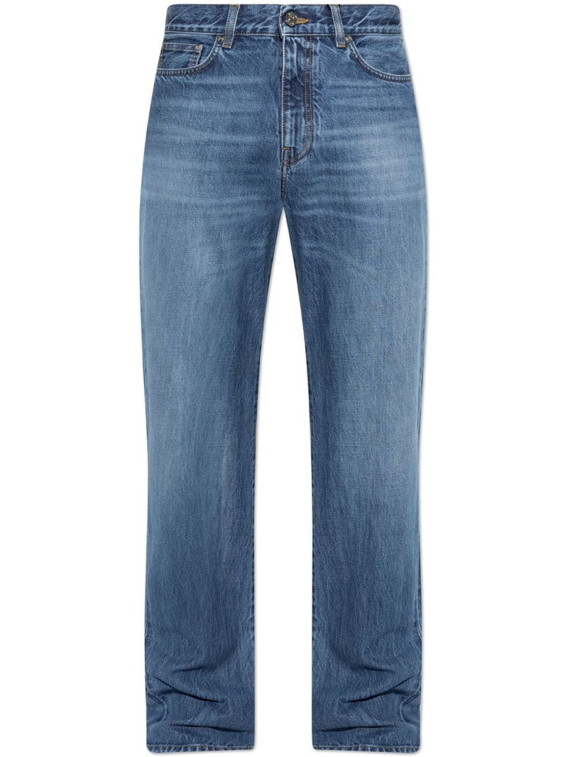 logo-patch jeans 1