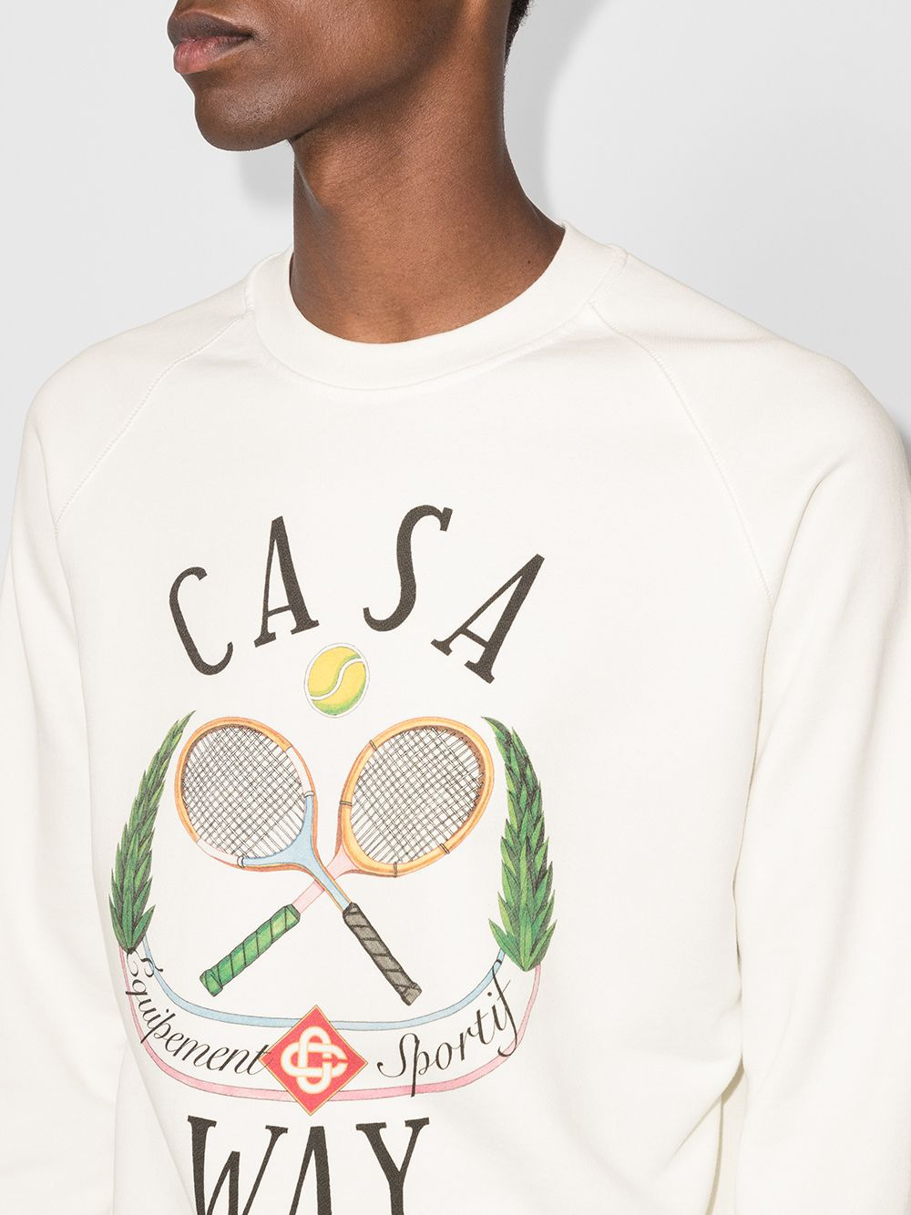 Tennis Club print sweatshirt - 4