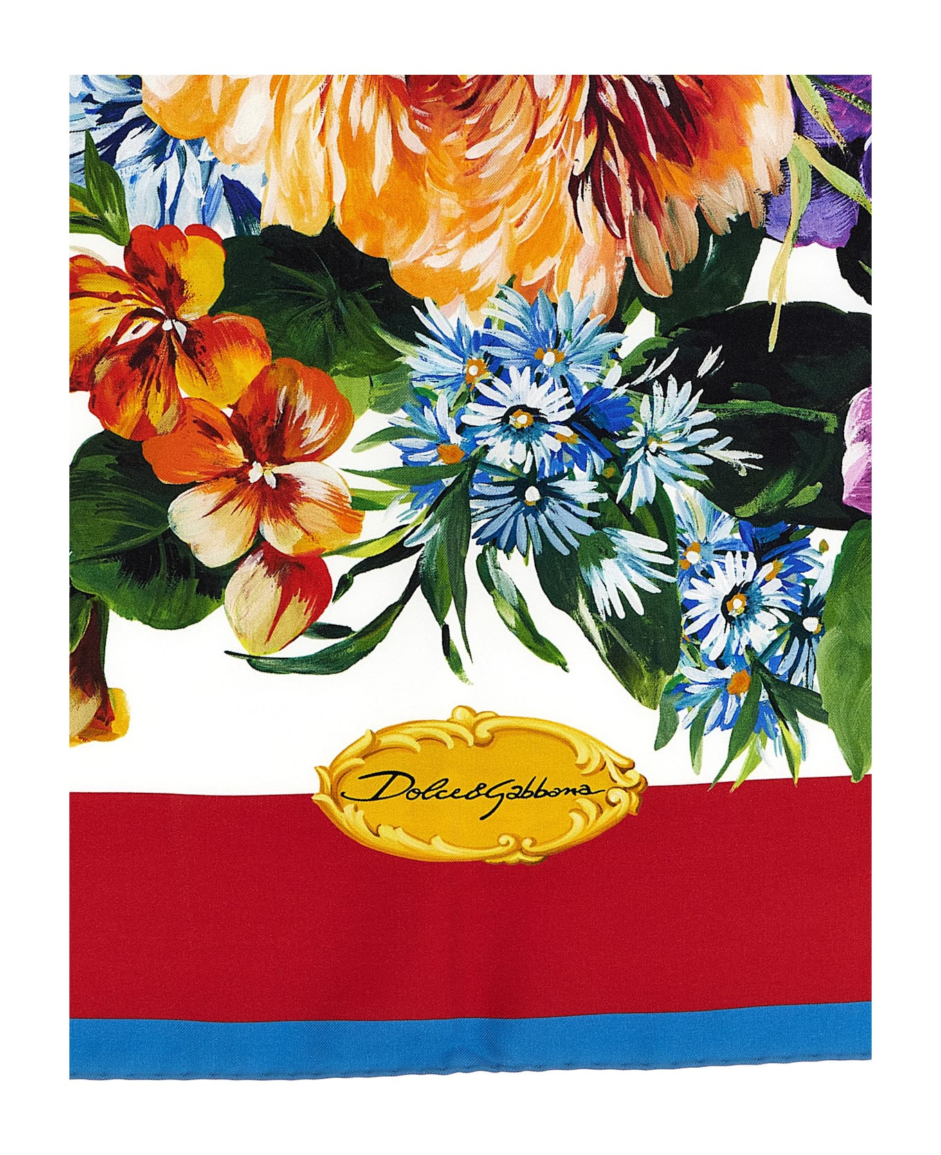 Floral Print Scarf - 2