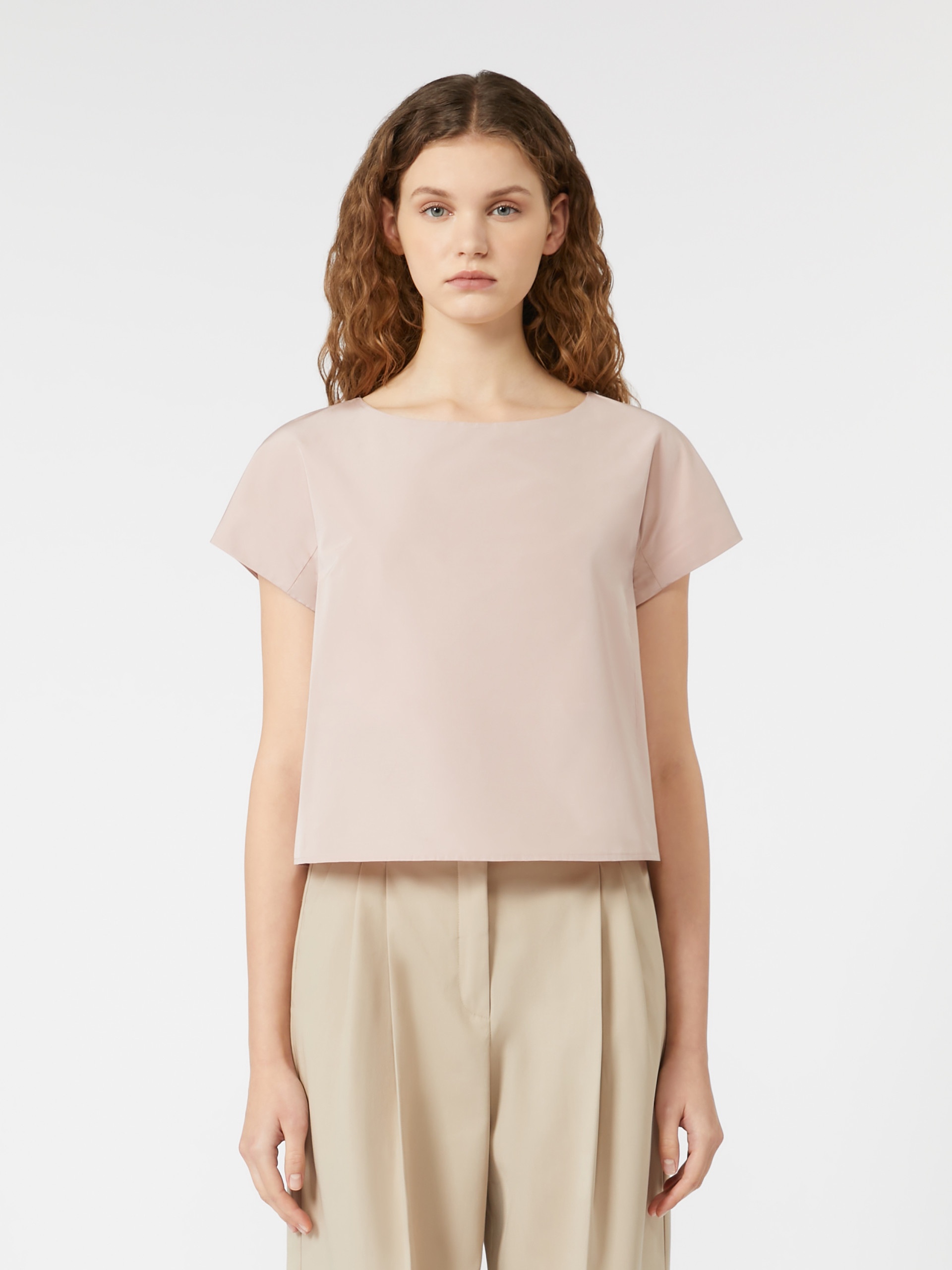 PARANA Taffeta boxy top - 3