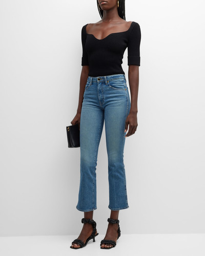 KHAITE Vivian Boot-Cut Flare Jeans outlook