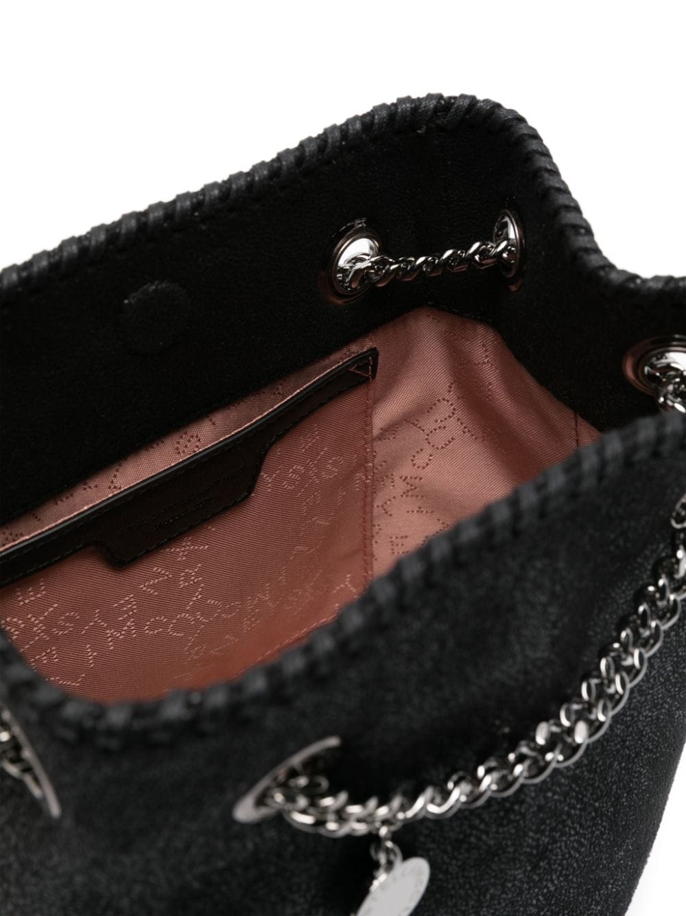 Falabella chain-link bucket bag - 5