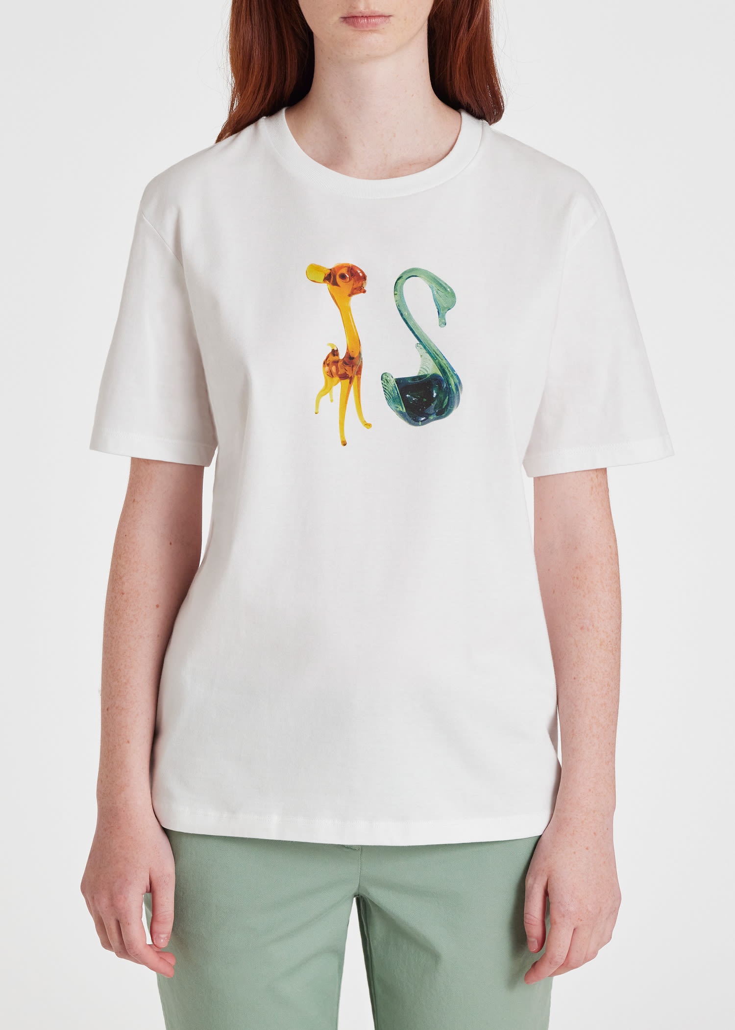 White 'Glass Animals' T-Shirt - 3