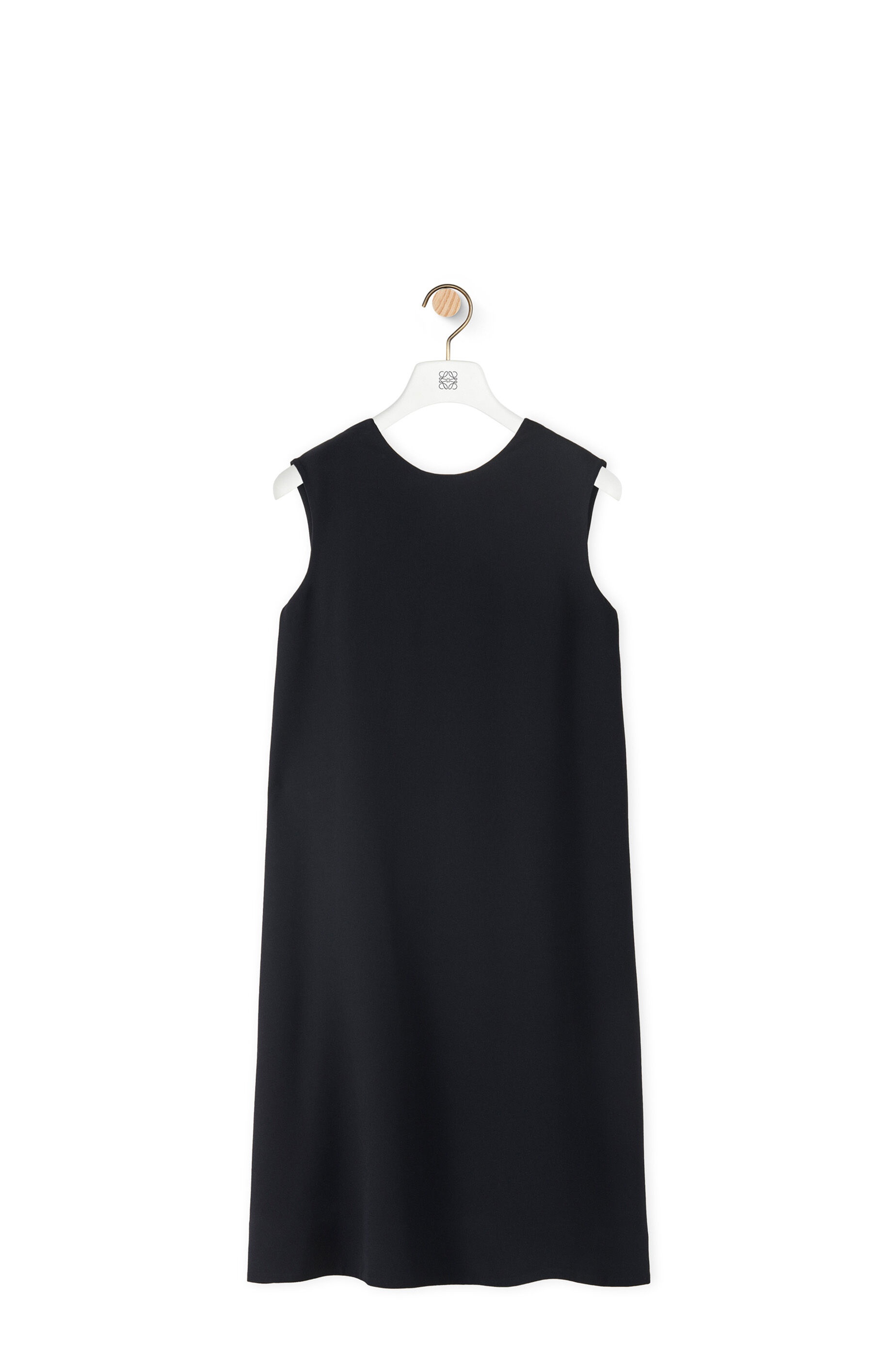 A-line dress in viscose - 1
