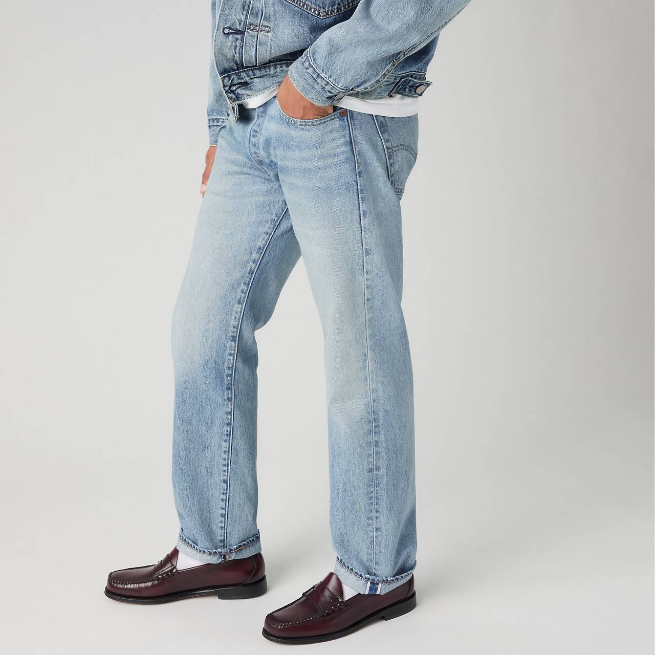 501® ORIGINAL FIT SELVEDGE MEN'S JEANS - 3