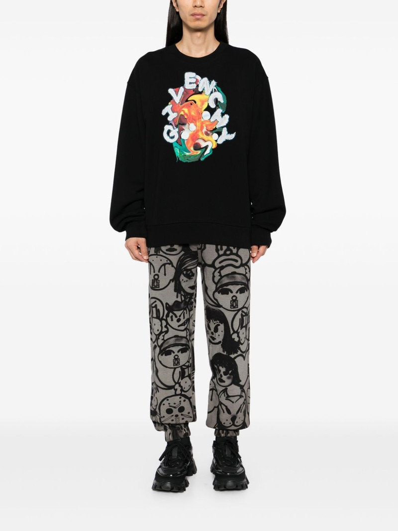 Givenchy Psychedelic sweatshirt outlook