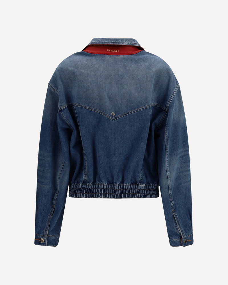 VERSACE Cotton denim Blouson outlook