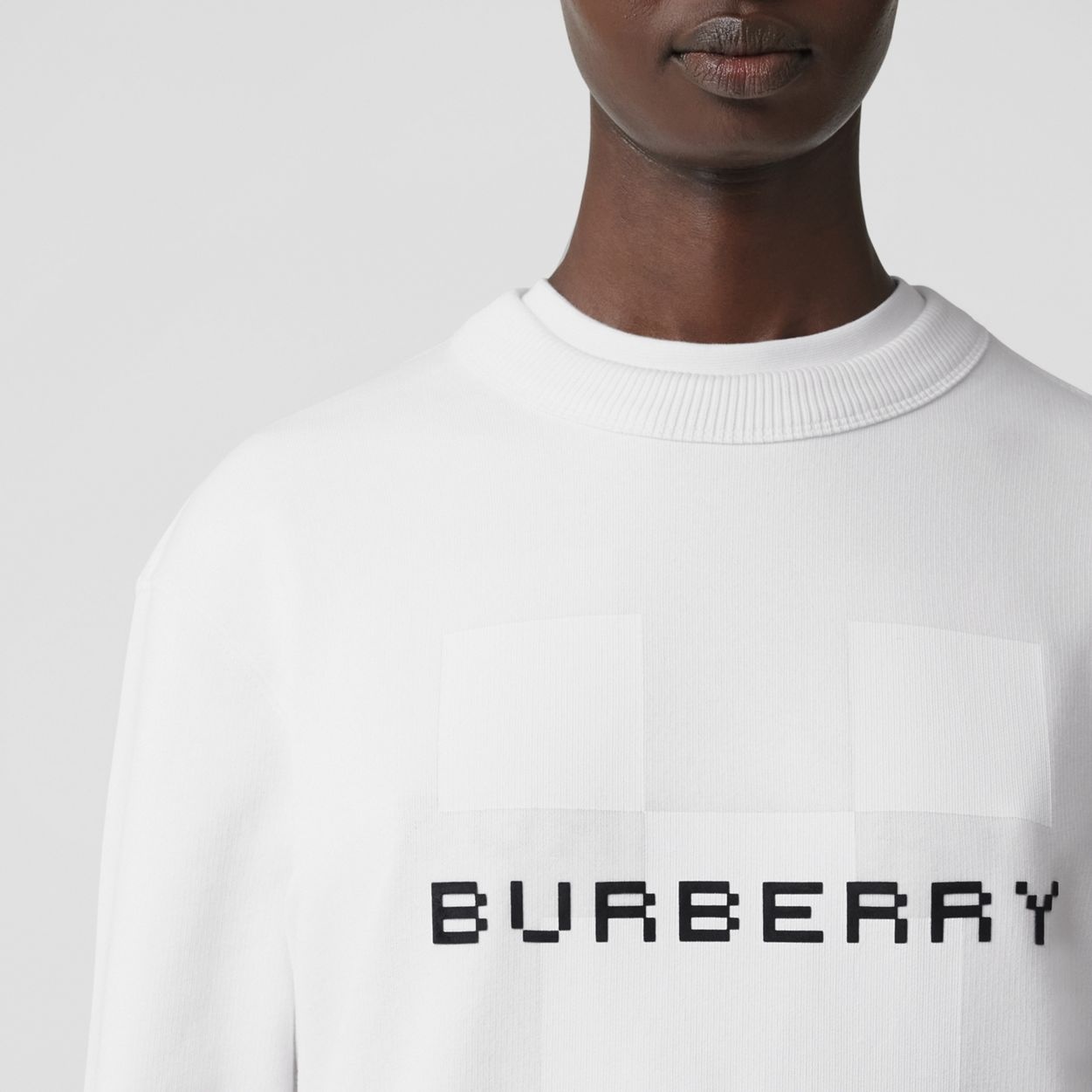 Logo Print Cotton Sweatshirt - 3