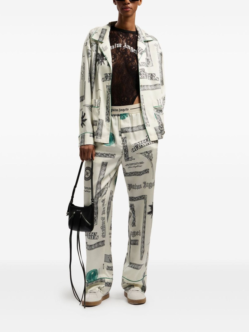 Palm Angels dollar print shirt outlook