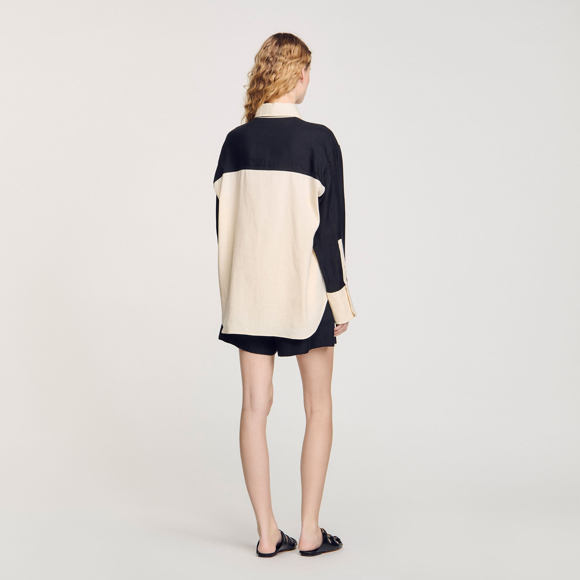 TWO-TONE SHIRT - 5