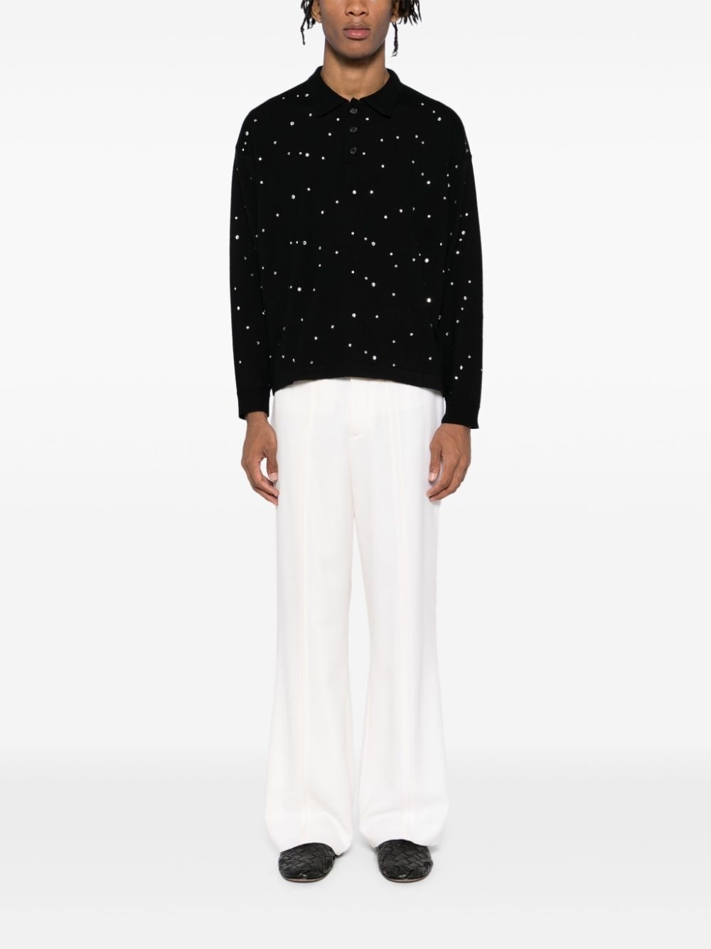 embellished cycling polo shirt - 2