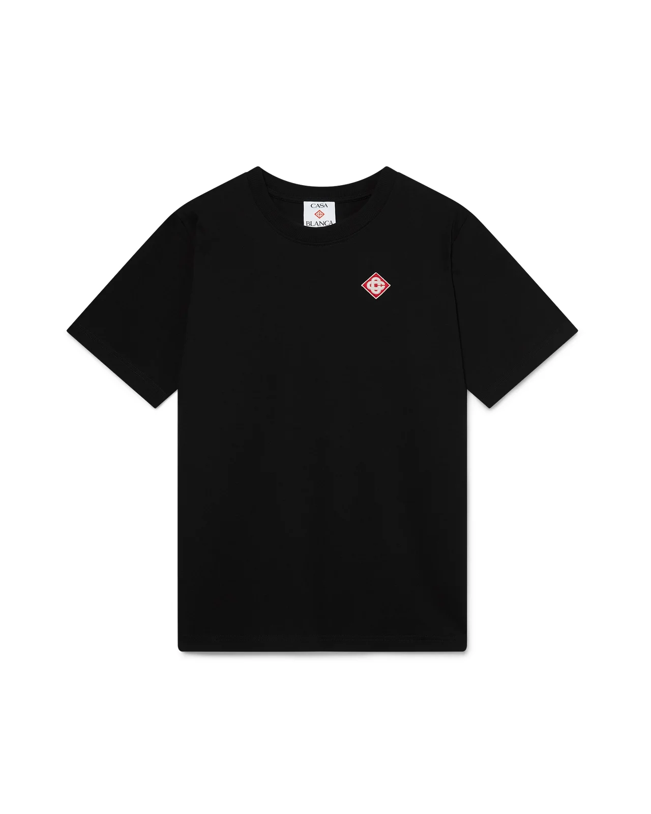 Diamond Logo Short Sleeve T-shirt | Casablanca Paris - 1