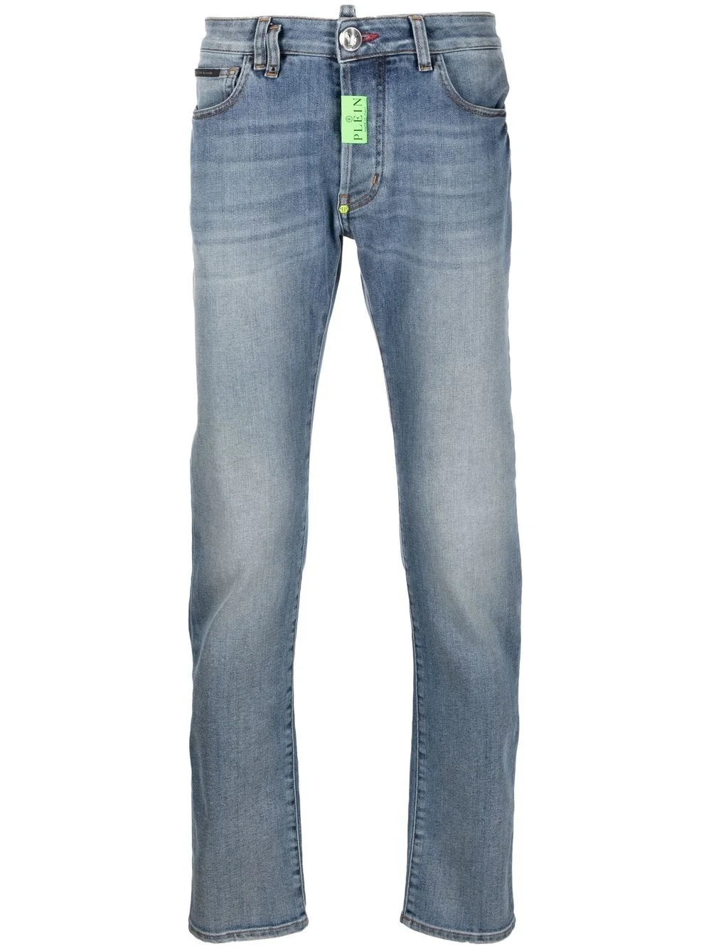 Hexagon straight-cut jeans - 1