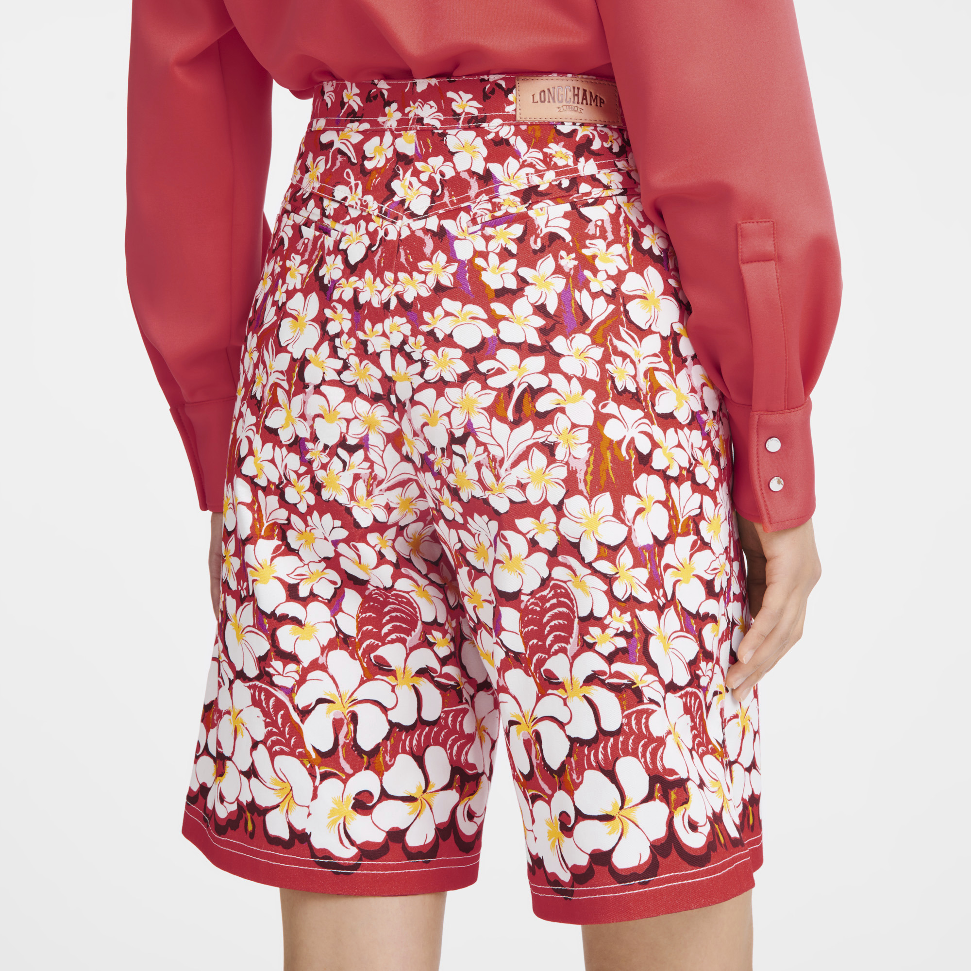 Bermuda shorts Strawberry - Gabardine - 3