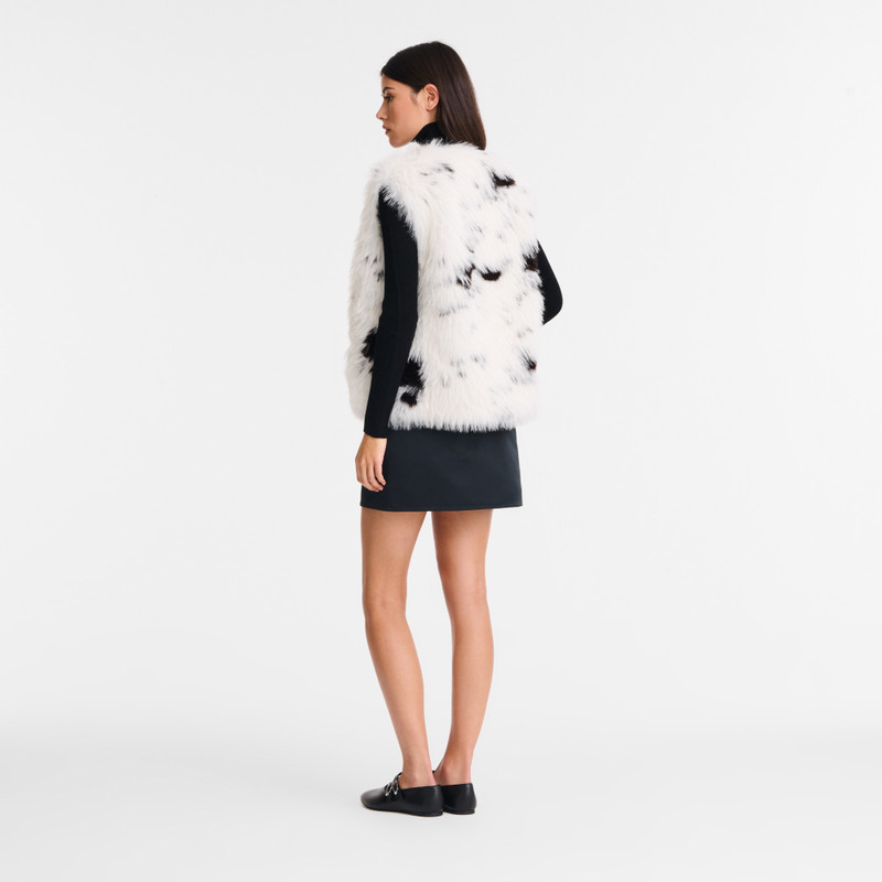 Black/White - Faux fur 3