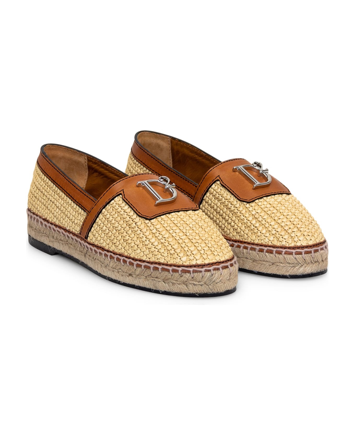 DSQUARED2 'cashmere Rafia' Espradillas | italist | REVERSIBLE