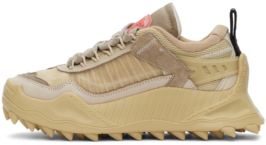 Beige Odsy-1000 Sneakers - 3