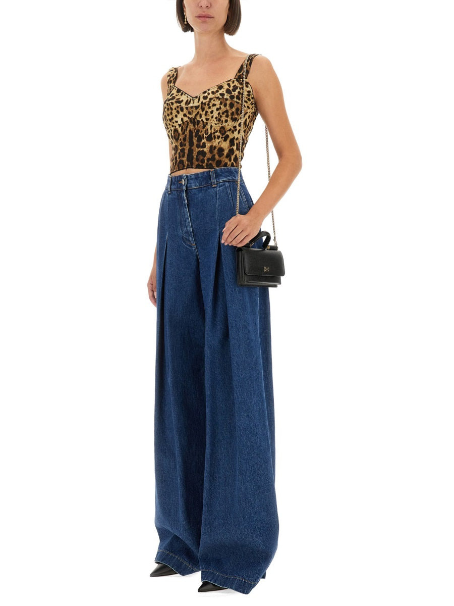Dolce & Gabbana Women 5 Pocket Denim Pants - 2