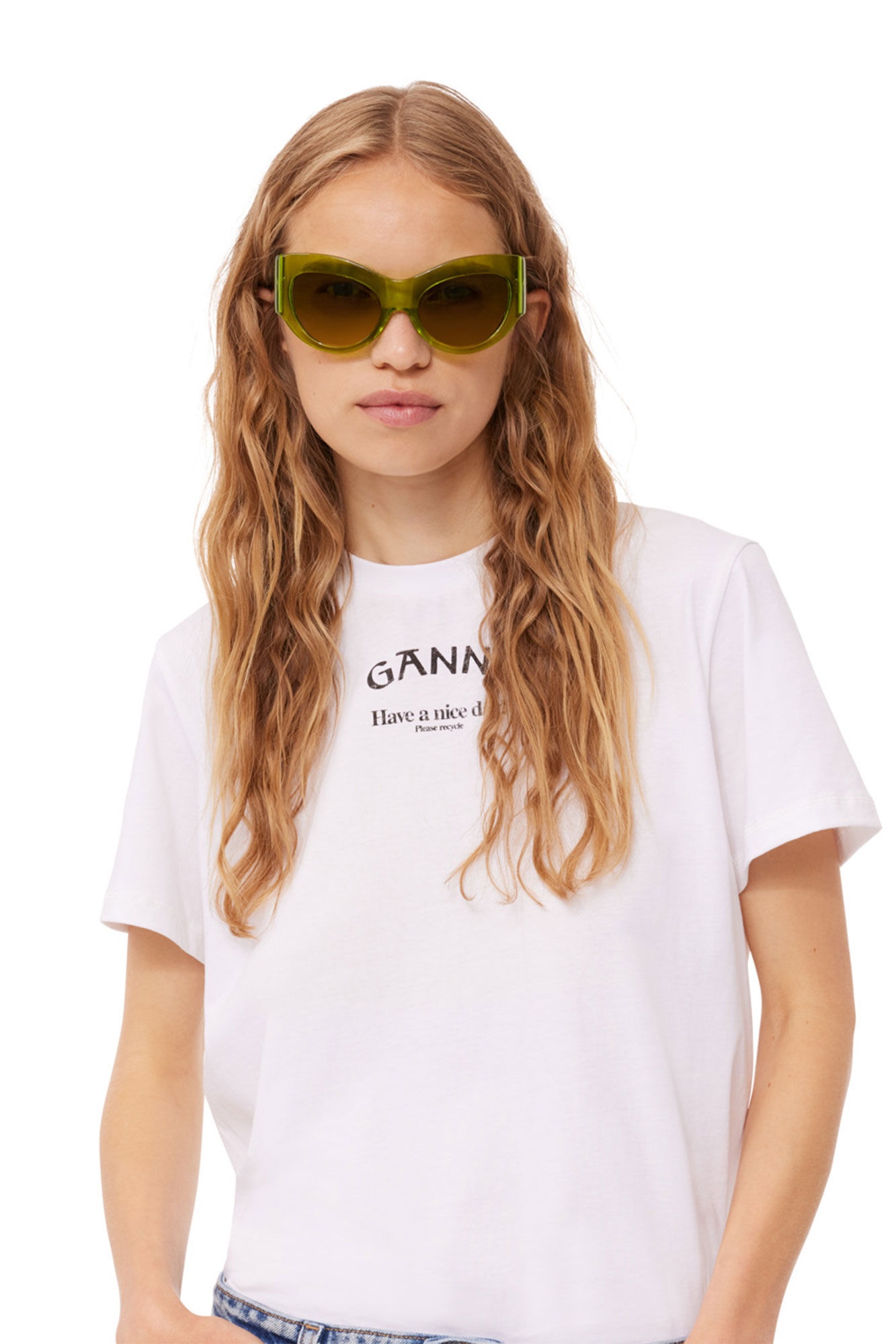 GANNI GANNI X ACE & TATE TRIXIE SUNGLASSES | REVERSIBLE