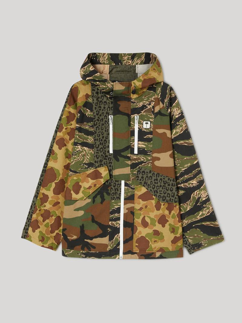 SHORT PARKA PXP MIXED PRINT 1