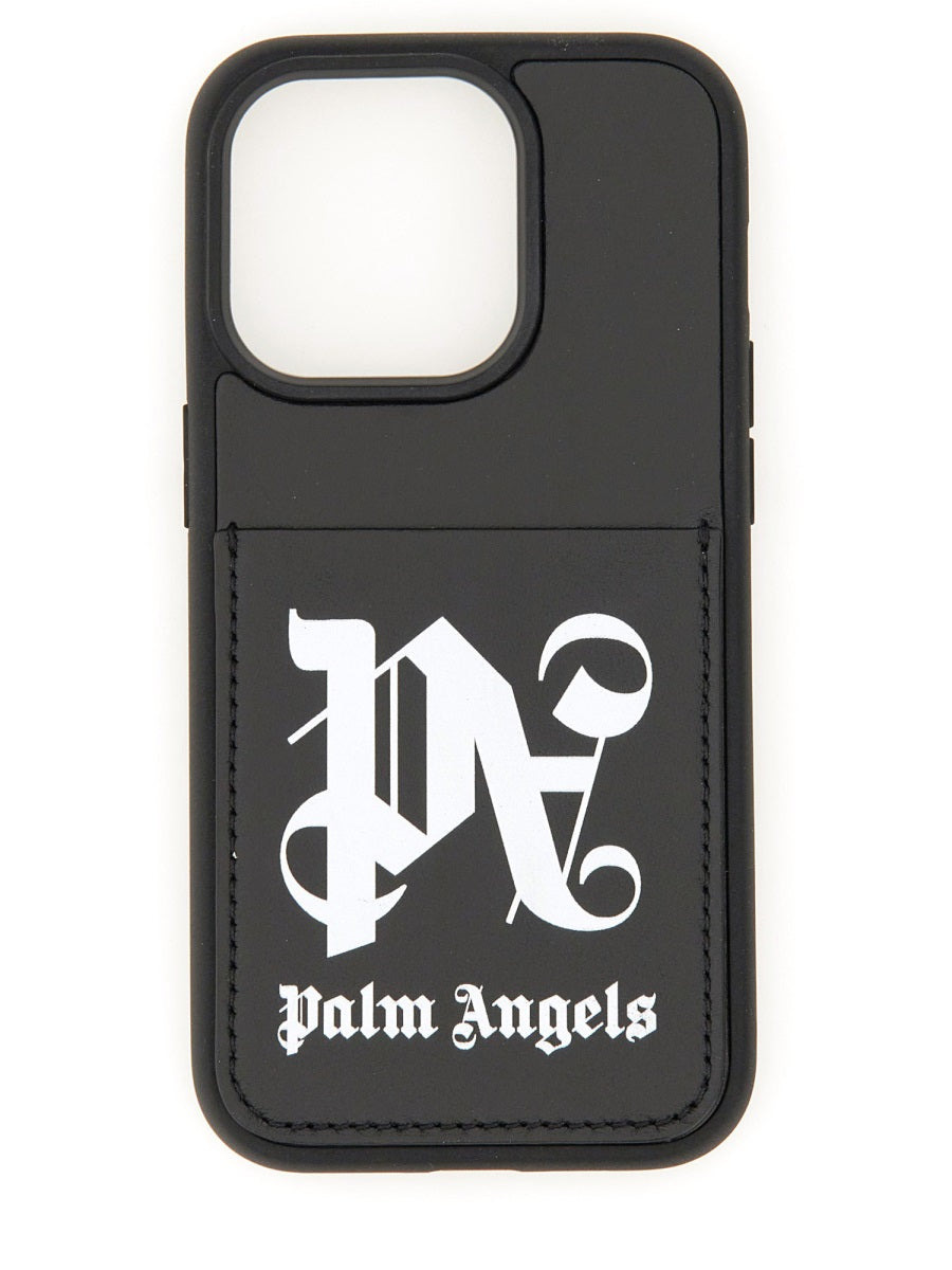Palm Angels Men Case For Iphone 14 Pro - 1