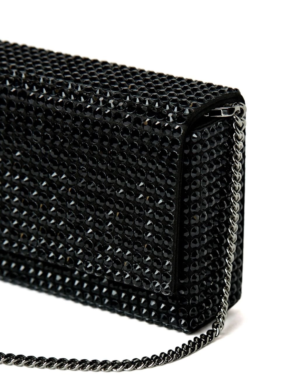 Superamini Paloma crystal-embellished clutch bag - 3